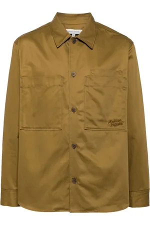 Maison Kitsuné Camisa con logo bordado
