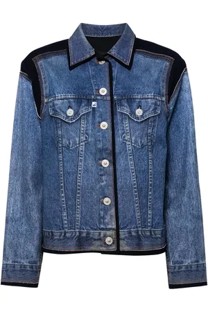 pushBUTTON Chaqueta vaquera con detalles en contraste