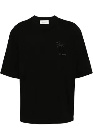 LANEUS Camiseta con logo bordado