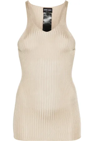 Giorgio Armani Top de canalé