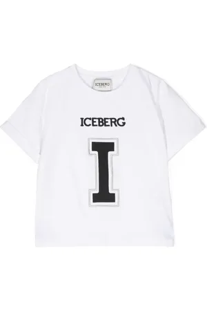 Iceberg Camiseta con logo bordado