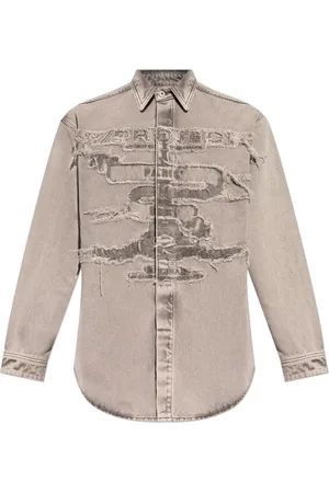 Y / PROJECT Camisa vaquera con flecos