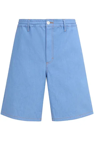 Marni Bermudas con logo bordado