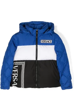 VERSACE Chaqueta con logo estampado