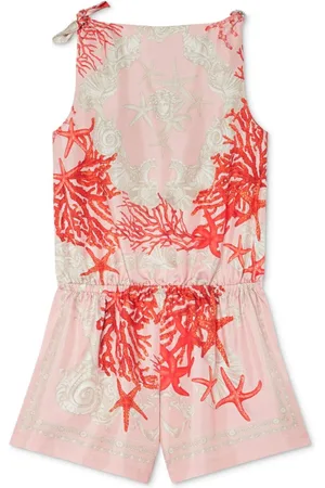 VERSACE Mono largo con estampado marino