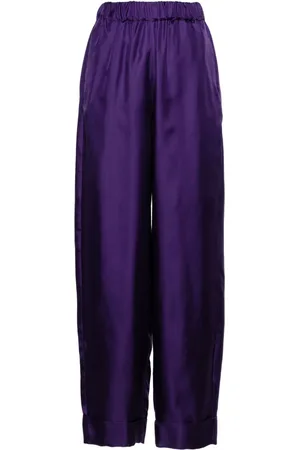BLANCA Pantalones palazzo de talle alto
