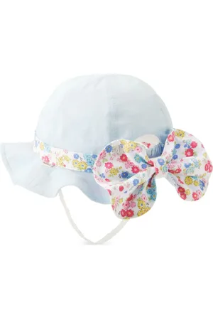 Miki House Sombrero con estampado floral