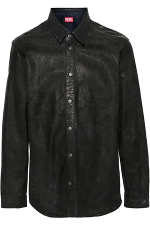 Diesel Camisa con apliques de presión