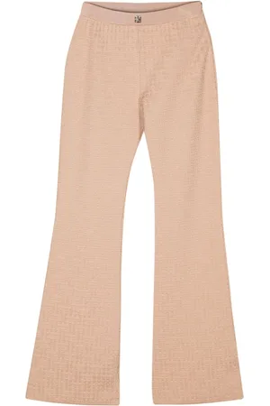 Givenchy Pantalones acampanados con motivo 4G en jacquard