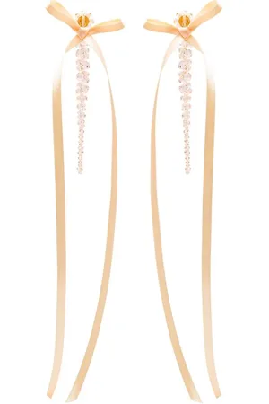 Simone Rocha Pendientes con lazo