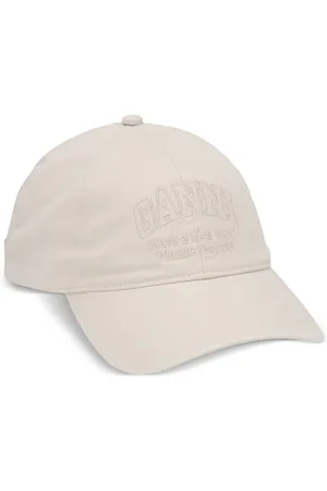 Ganni Gorra con logo bordado