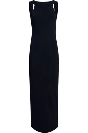 Khaite Vestido midi Media con espalda abierta