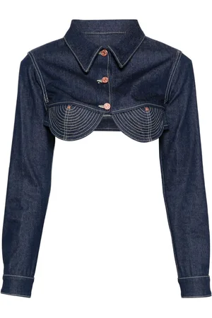 Jean Paul Gaultier Chaqueta vaquera The Conical corta
