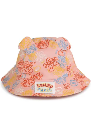Kenzo Sombrero de pescador con estampado gráfico