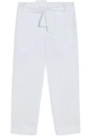 Maison Ava Pantalones rectos con cinturón