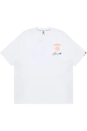 A Bathing Ape Camiseta con logo estampado