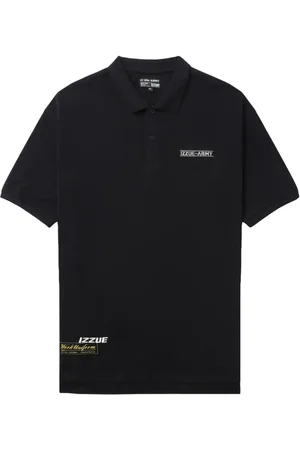 Izzue Polo con logo estampado
