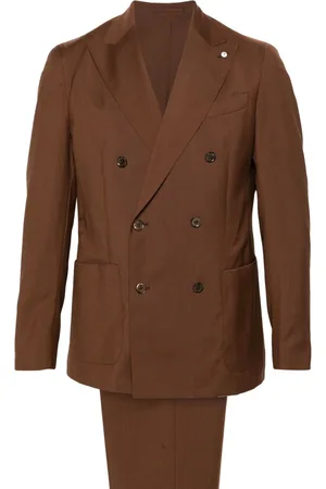LUIGI BIANCHI MANTOVA Traje con botones