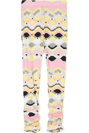 PUCCI Junior Leggins con estampado geométrico