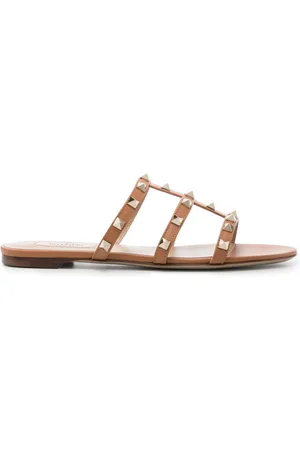 VALENTINO GARAVANI Sandalias Rockstud planas