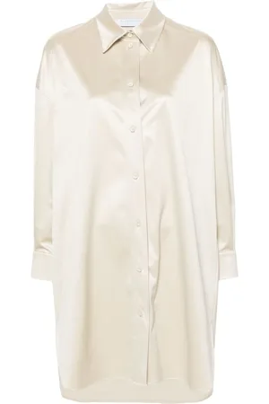 Harris Wharf London Vestido camisero con botones