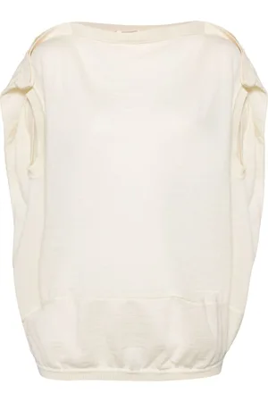 Comme des Garçons Top con cuello redondo