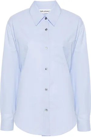 OUR LEGACY Camisa a rayas en contraste