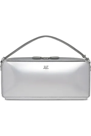 Courrèges Bolso de hombro Cloud con placa del logo