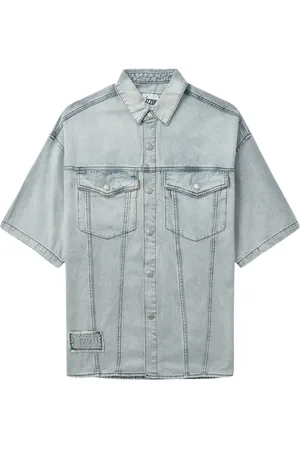 Izzue Camisa vaquera con efecto lavado