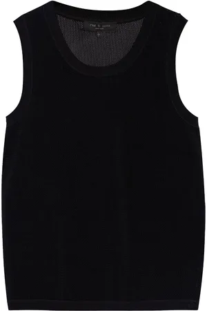 RAG&BONE Top con cuello redondo