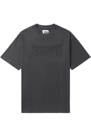 Izzue Camiseta con eslogan en relieve