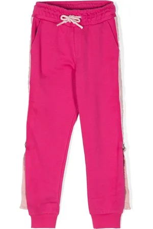 Iceberg Pantalones de chándal con franja del logo