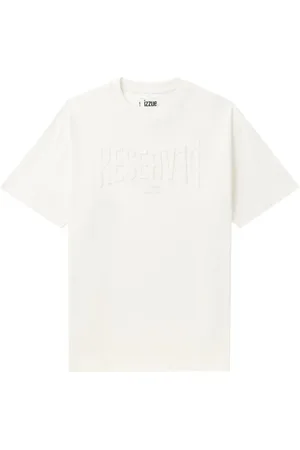 Izzue Camiseta con eslogan en relieve