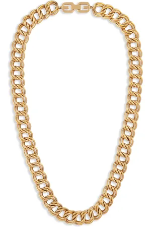 Givenchy Collar con cadena doble 1980
