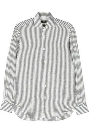 BARBA Camisa a rayas