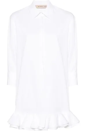 BLANCA Vestido Acaly con volantes
