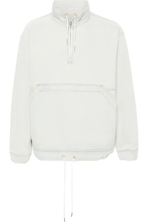 Maison Kitsuné Chaqueta vaquera con parche del logo