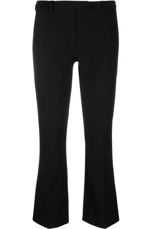 Max Mara Pantalones acampanados de talle medio
