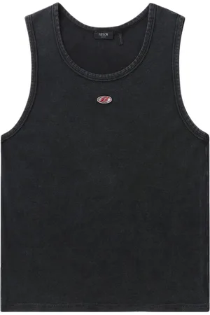 FIVE CM Top sin mangas con cuello redondo