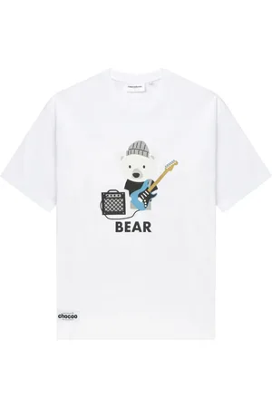 Chocoolate Camiseta con oso estampado