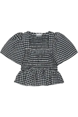 Ganni Blusa a cuadros