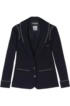 CHANEL Blazer con solapas de esmoquin
