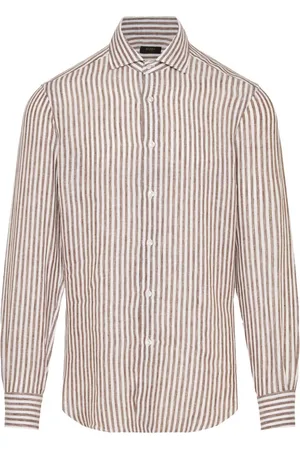 BARBA Camisa a rayas