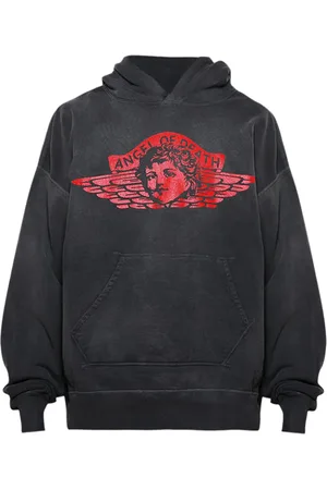 SAINT MXXXXXX Sudadera con capucha y estampado gráfico