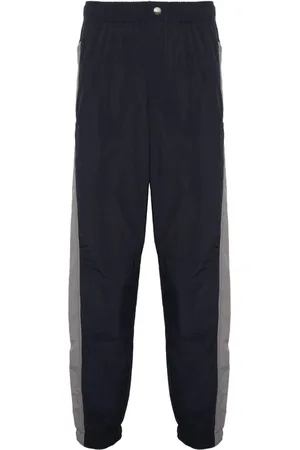 Maison Kitsuné Pantalones de chándal con diseño colour block