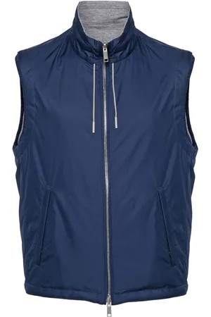 Ermenegildo Zegna Chaleco reversible con cremallera
