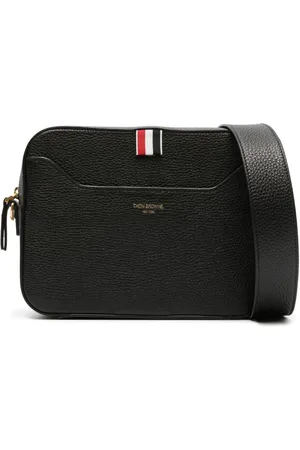 Thom Browne Bolso cámara con parche 4 Bar