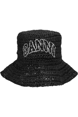 Ganni Sombrero con logo bordado