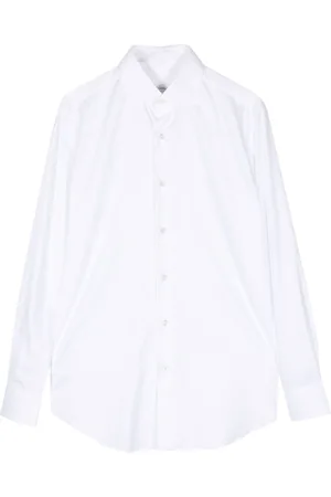 BRIONI Camisa con cuello de pico