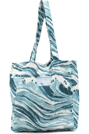 Maison Kitsuné Bolso con motivo abstracto